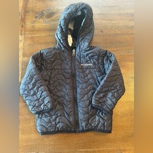 Columbia plaid reversible jacket